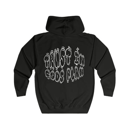 “Trust in Gods plan” Full zip-up Hoodie