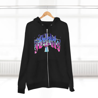 Vibrant Jesus zip hoodie