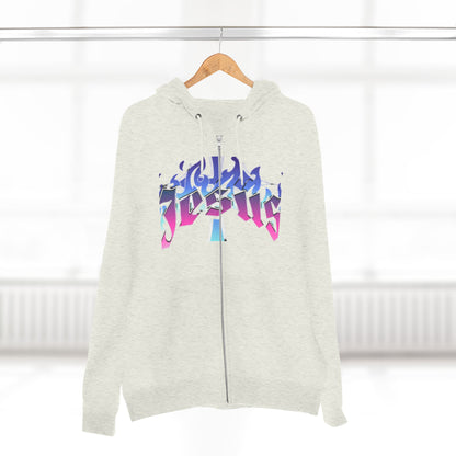 Vibrant Jesus zip hoodie