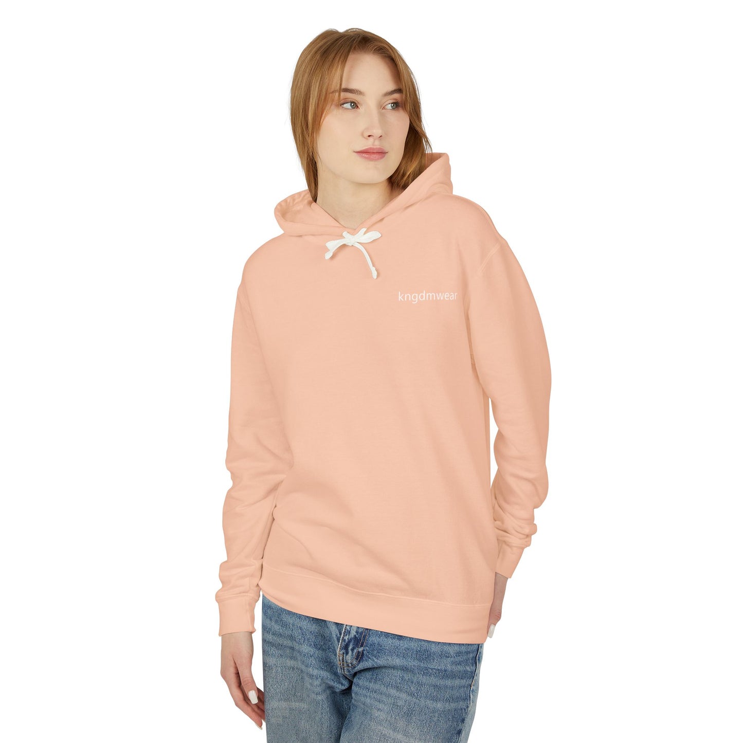 Kngdmwear 100% ring-spun cotton hoodie